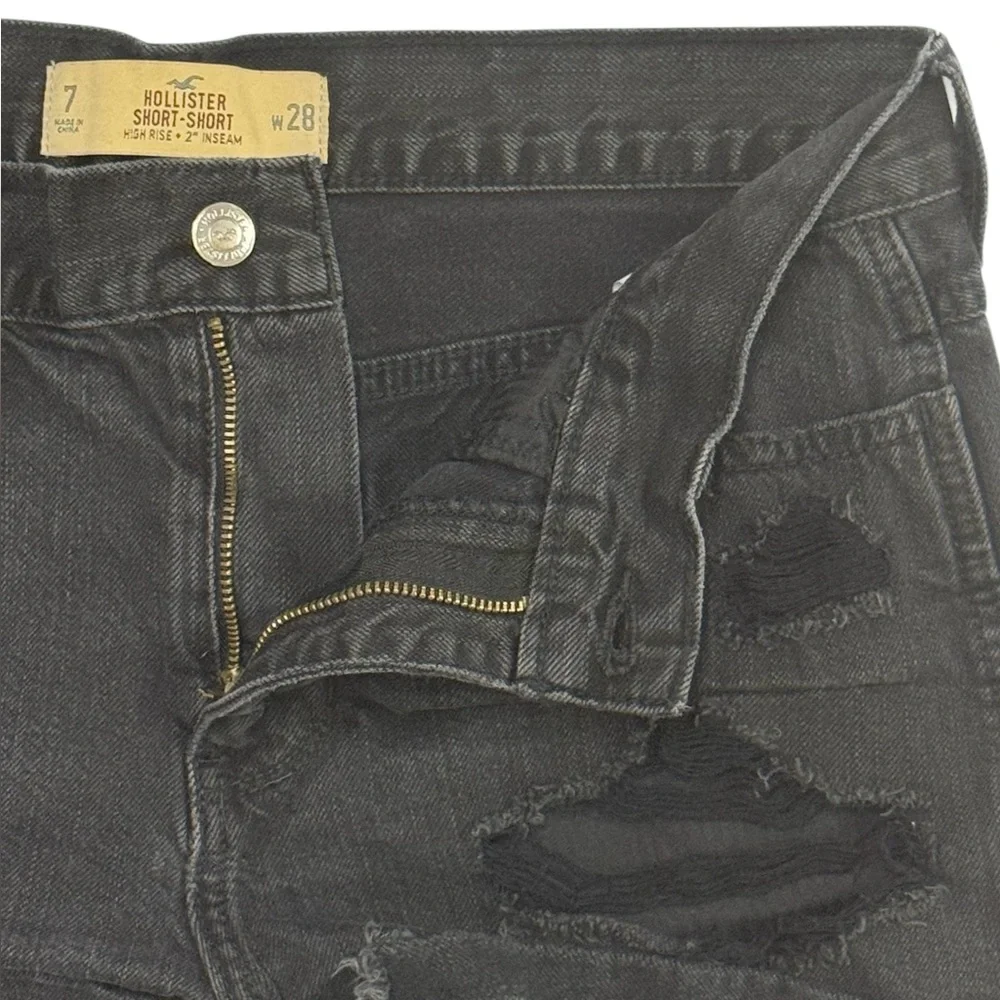 Hollister black denim